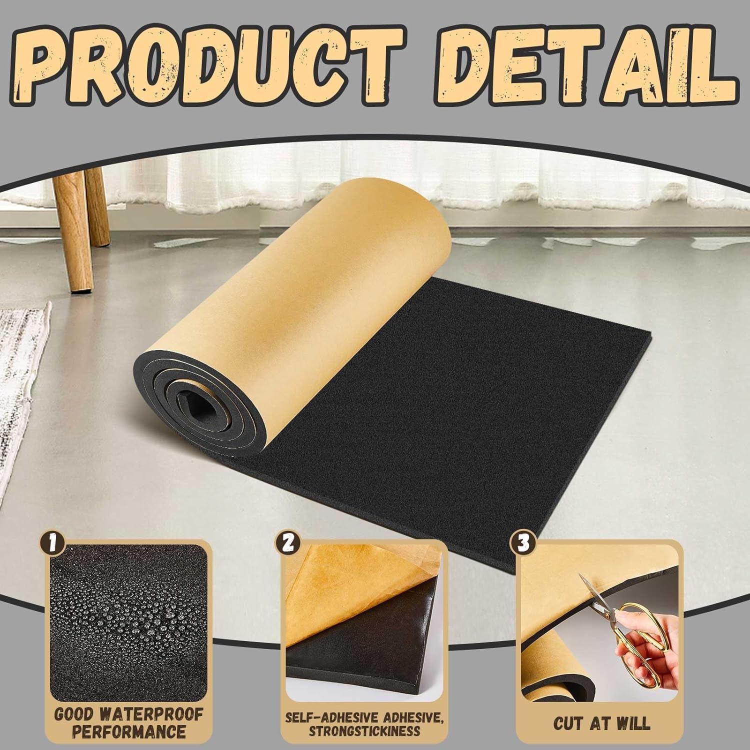 Closed Cell Rubber Foam Roll 7 - Craft Foam Roll avaliação e preço