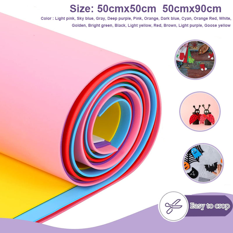 1pcs Colorful Eva Foam Sheets  - Craft Foam Roll avaliação e preço