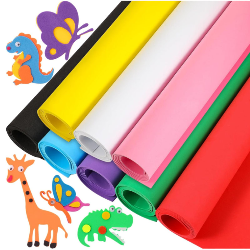 1pcs Colorful Eva Foam Sheets  - Craft Foam Roll avaliação e preço