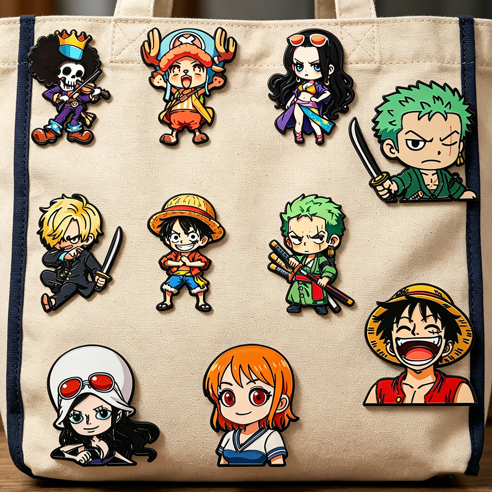 10pcs Cute Boys Enamel Pin Car - Cosplay Prop Bag avaliação e preço