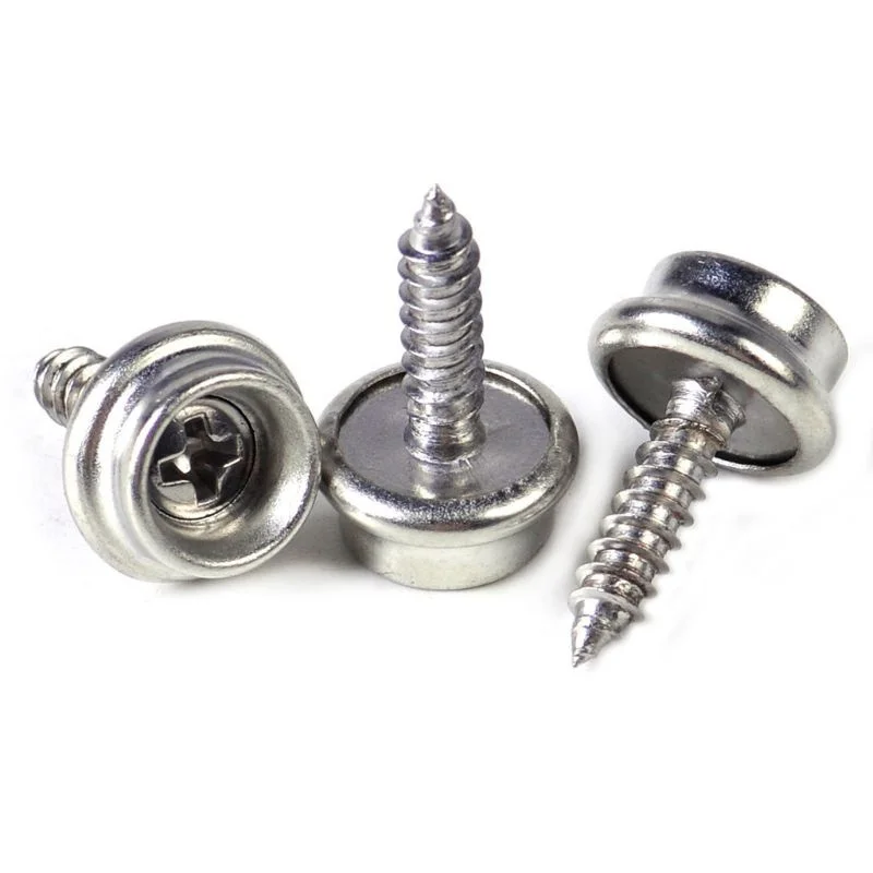 10 Sets Stainless Steel Tappin - Snap Fastener Set avaliação e preço
