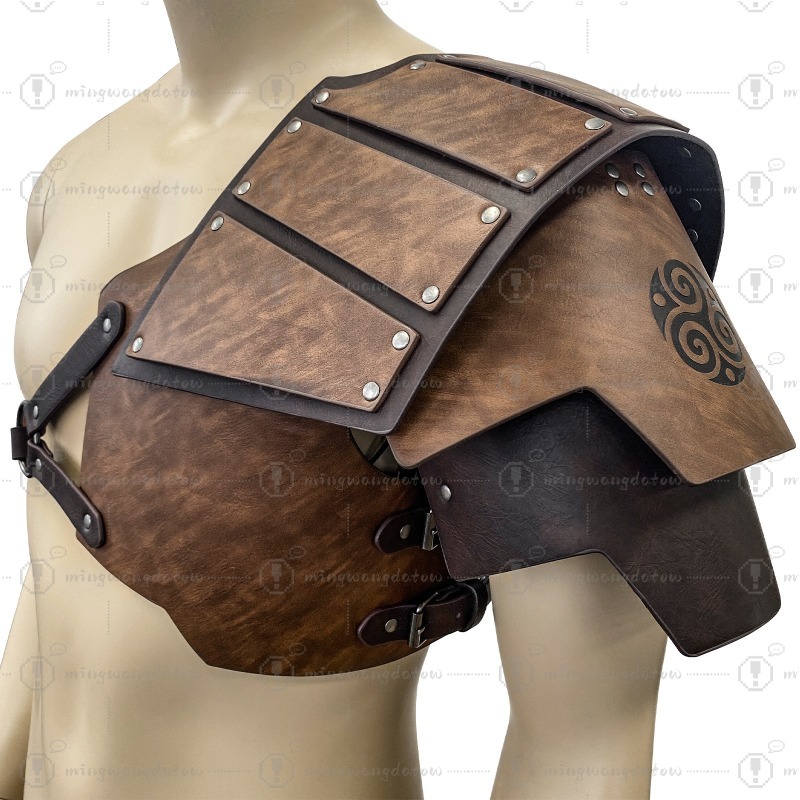 Medieval unilateral shoulder a - Cosplay Props avaliação e preço