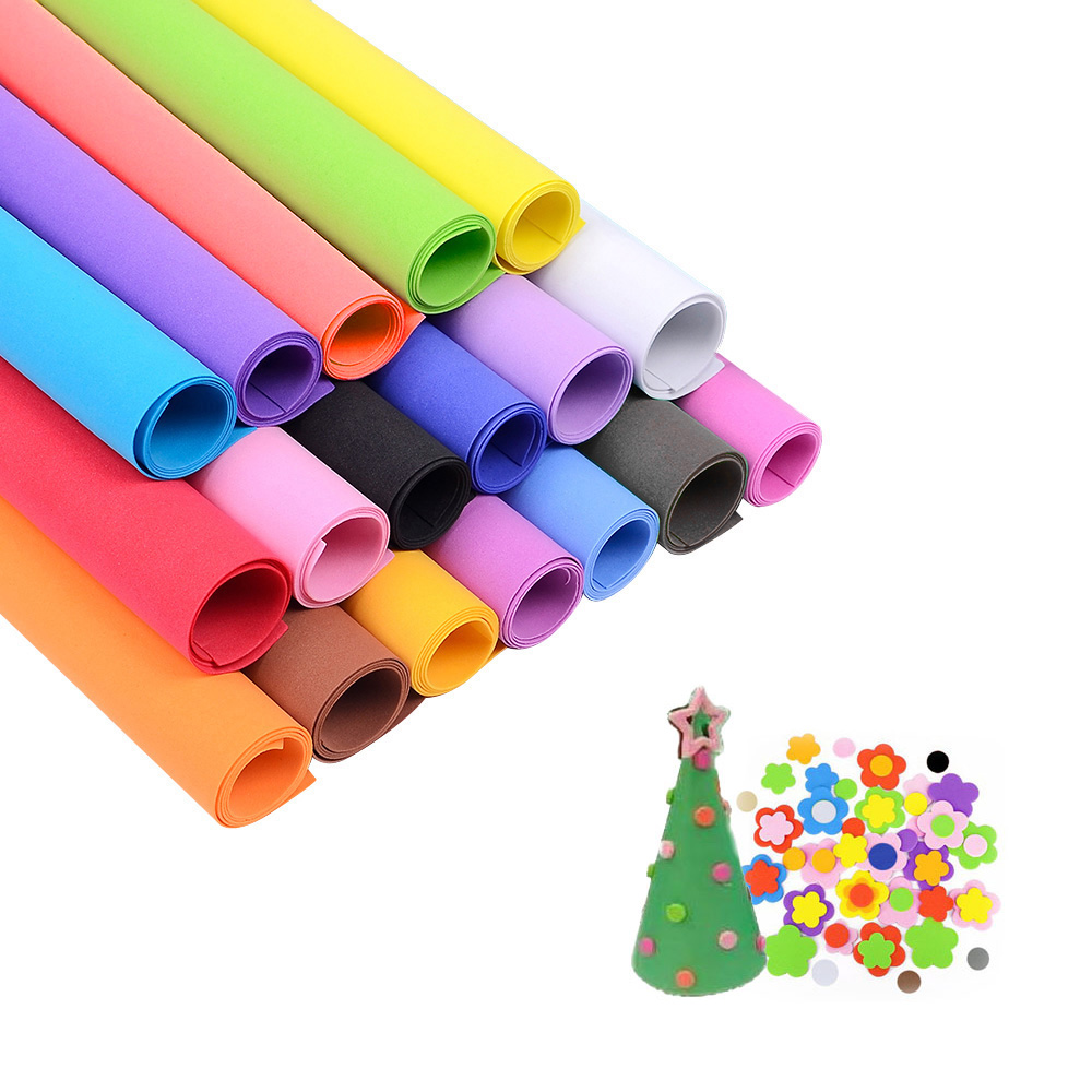 16 Colors Colorful EVA Foam Sh - Craft Foam Roll avaliação e preço