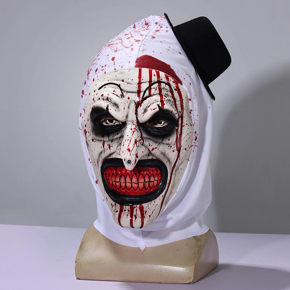 Terrifier 3 Art The Clown Mask - Briar Cosplay Prop avaliação e preço