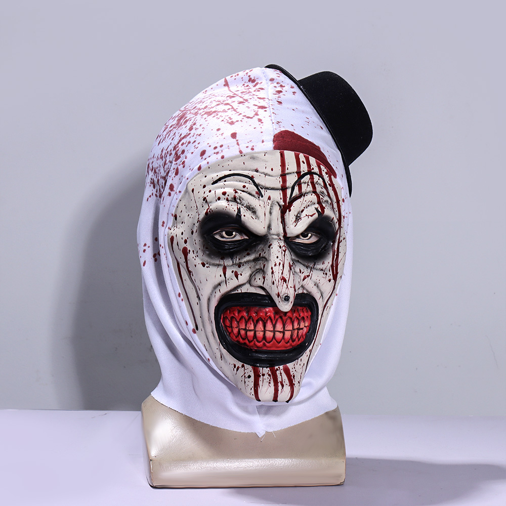 Terrifier 3 Art The Clown Mask - Briar Cosplay Prop avaliação e preço