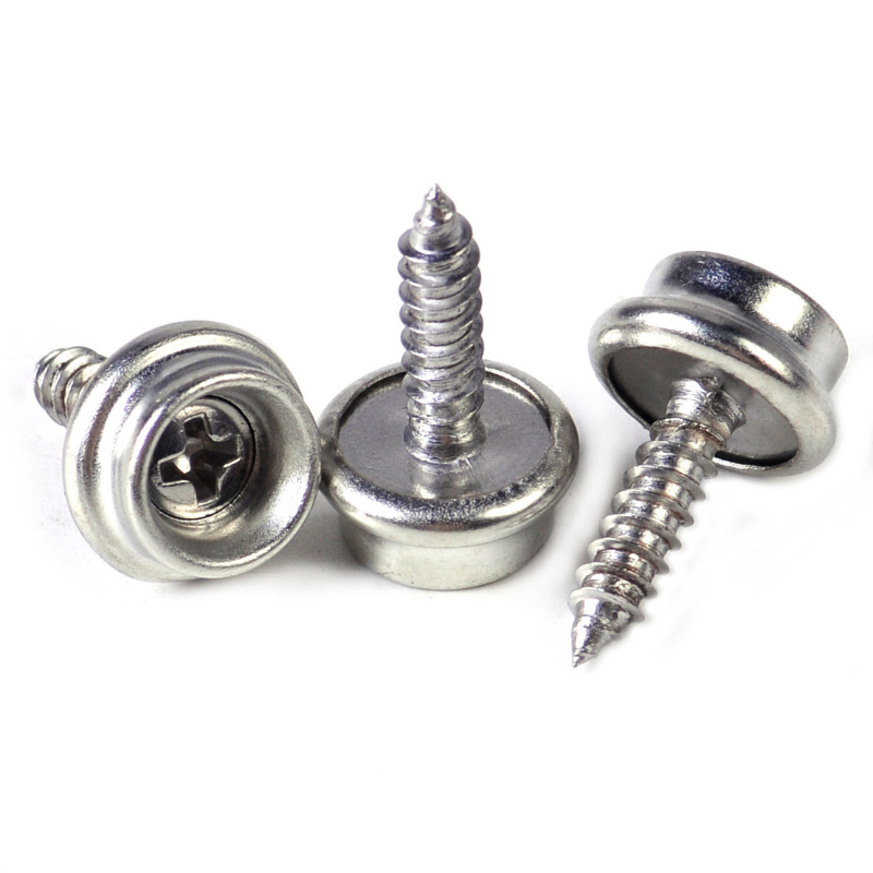 10 Sets Stainless Steel Tappin - Snap Fastener Set avaliação e preço
