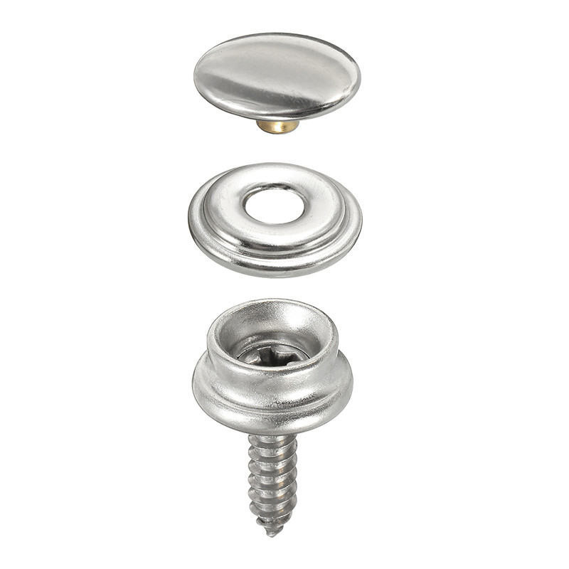 10 Sets Stainless Steel Tappin - Snap Fastener Set avaliação e preço