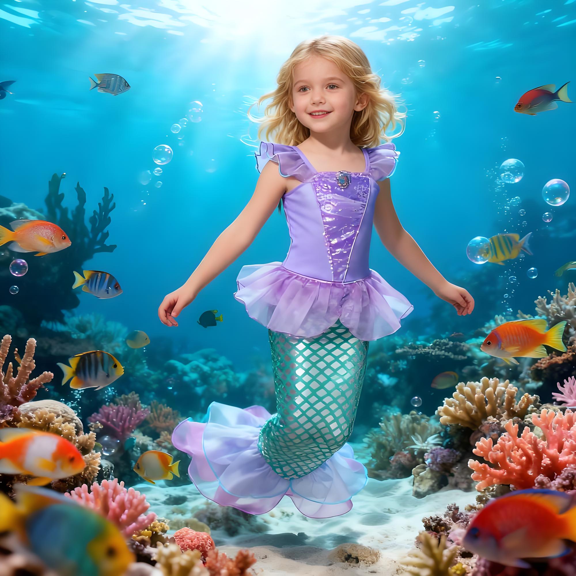 Summer Mermaid Birthday Party  - Briar Cosplay Prop avaliação e preço