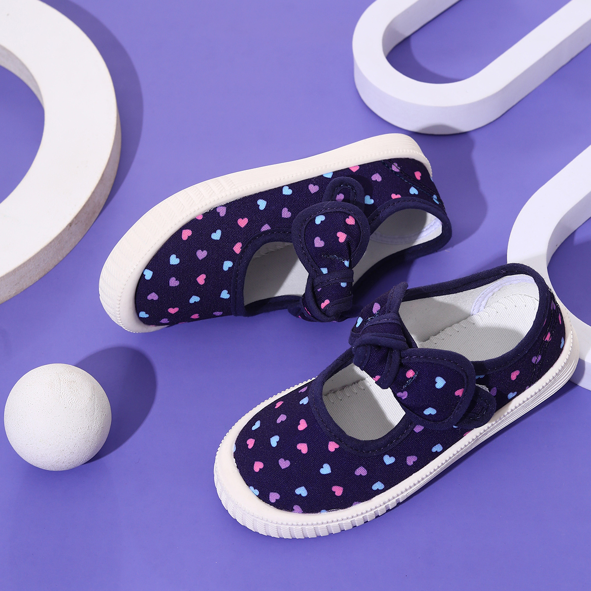 Girls' Canvas Shoes, Casual Sn - Velcro Hook Loop avaliação e preço