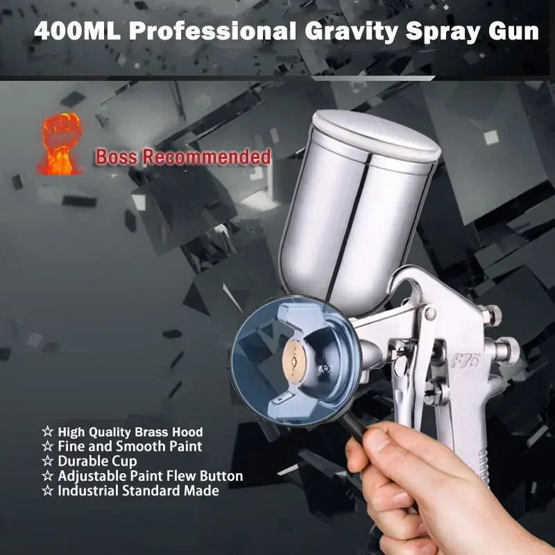 F-75 Adjustable Color Spray Gu - Metallic Spray Paint avaliação e preço