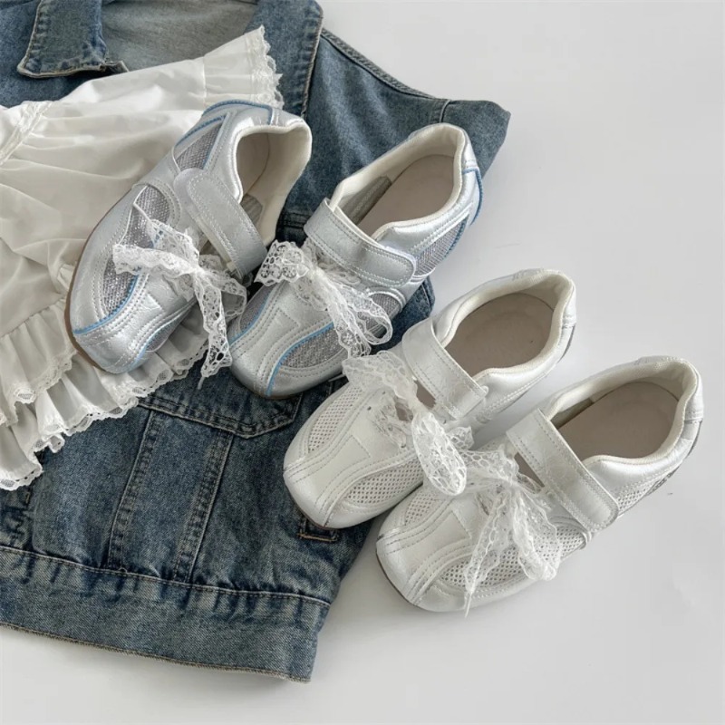 Women Casual Shoes Silver Retr - Velcro Hook Loop avaliação e preço