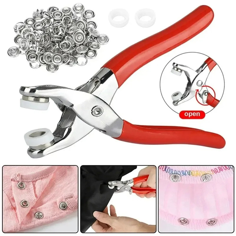 50 Sets 9.5mm Hollow Five-Claw - Snap Fastener Set avaliação e preço