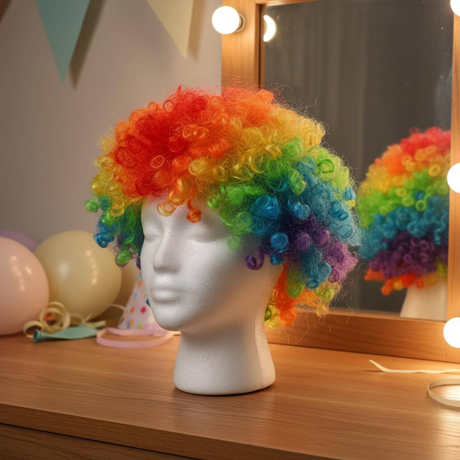 Clown Costume Set Funny Party  - Easy Cosplay Prop avaliação e preço