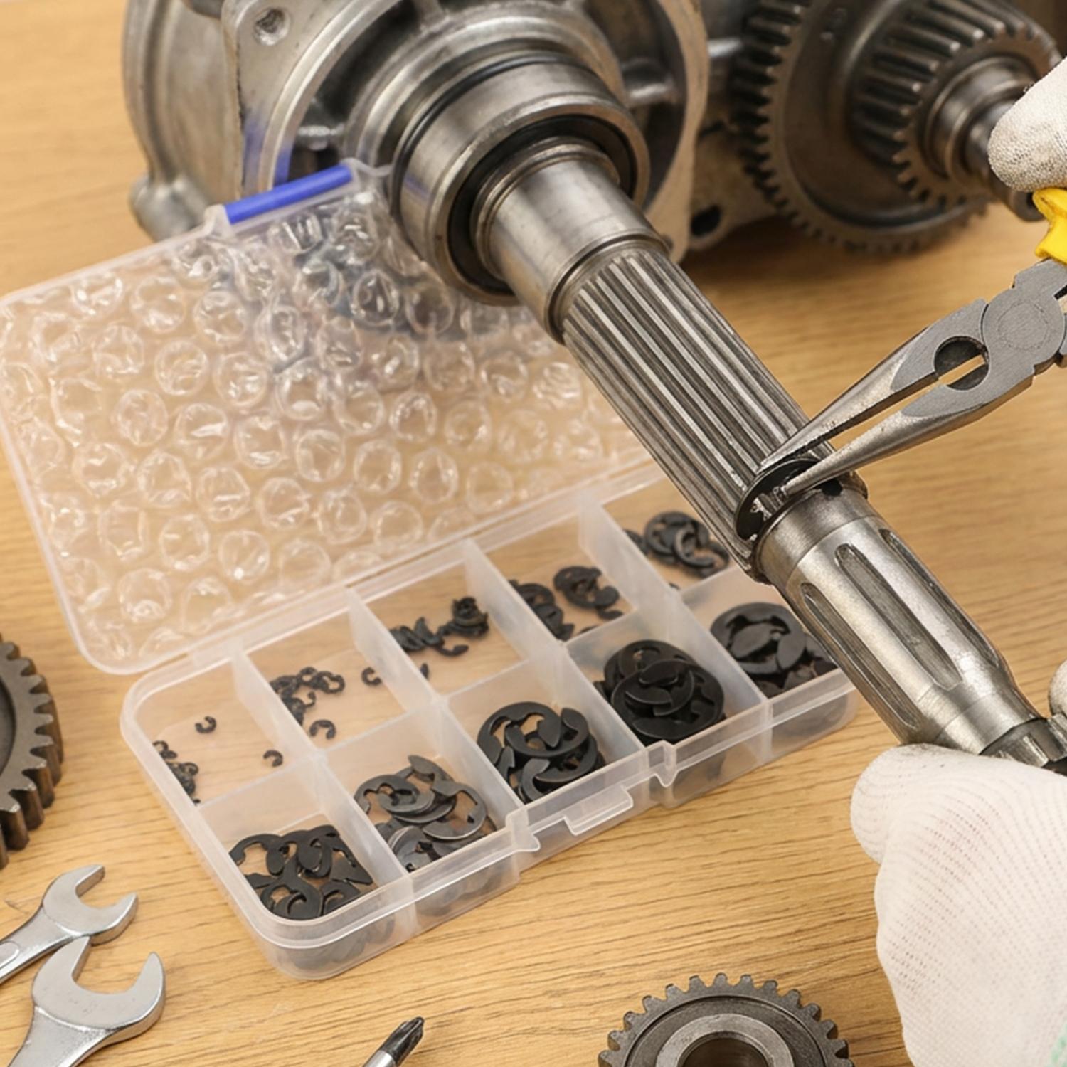 120pcs Set M1.5-M10 Black E Cl - Snap Fastener Set avaliação e preço