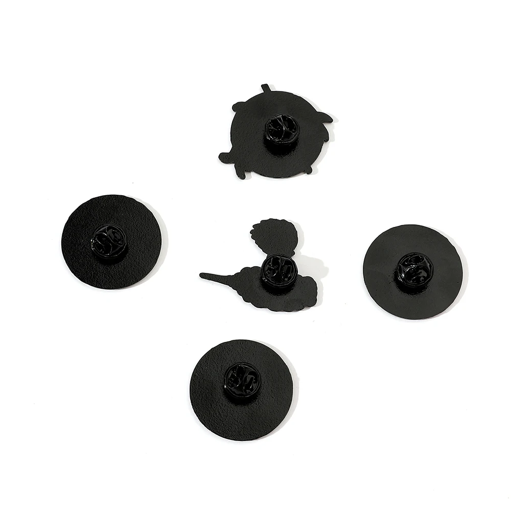 6 Pcs Hot Blooded Anime Brooch - Cosplay Prop Bag avaliação e preço
